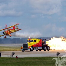 Photo sur l'avatar du camion TikTok jet cool