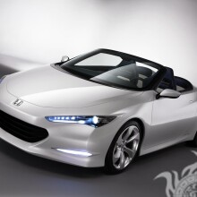 Download picture for avatar white Honda convertible for a guy