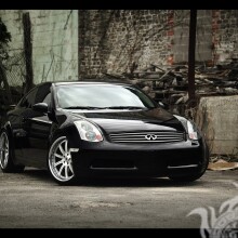 Stylish black Infiniti download a photo on the profile picture for a guy