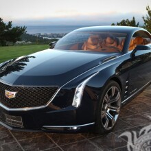 Wunderschöner schwarzer Cadillac Foto-Download