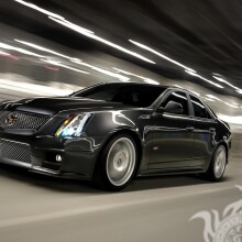 Precioso Cadillac negro descarga tu foto de perfil