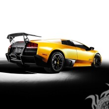 Завантажити фотографію елегантною жовтої Lamborghini на аватарку