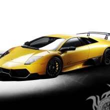 Завантажити фотографію відмінною жовтою Lamborghini на аватарку