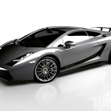 Baixe uma foto de um Lamborghini preto estiloso para sua foto de perfil para um cara