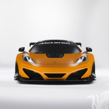 Безкоштовно завантажити фотографію на аватарку шикарний жовтий McLaren для дівчини