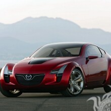 Бесплатно скачать фото на аву японская роскошная красная Mazda