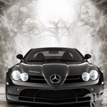 Luxury black Mercedes download photo