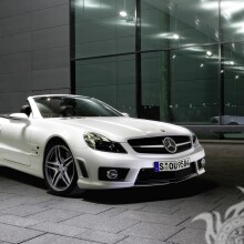 Baixe a foto do Mercedes conversível de luxo na sua foto de perfil