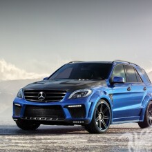 На аватарку завантажити фото німецький синій Mercedes для хлопця
