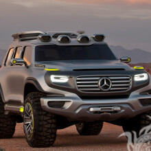 Download a photo of a cool German Mercedes SUV on your profile picture