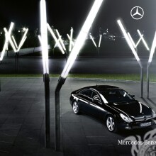 Gran Mercedes negro descargar foto