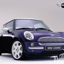 Download a photo of a cute MINI Cooper on an avatar for a girl