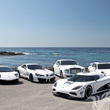 Descargar foto para avatar gratis cool cars on the shore