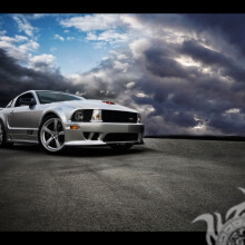 Chic white Ford Mustang download a picture on your profile picture for a guy