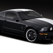 Stylish black Ford Mustang download photo on your profile picture for a guy