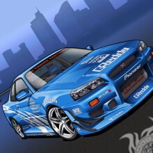 Sport Nissan Bild auf Avatar herunterladen