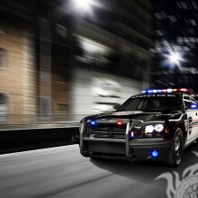 Powerful Police Dodge Photo Download