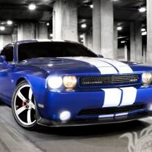 Крутий синій Dodge завантажити фото