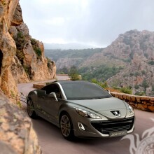 Luxus Silber Peugeot Foto auf Ihrem Profilbild herunterladen