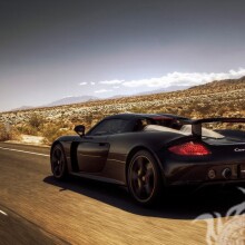 Foto en tu foto de perfil de Instagram de un poderoso Porsche negro