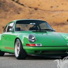 Фото на аватарку для ВК отличный зеленый Porsche