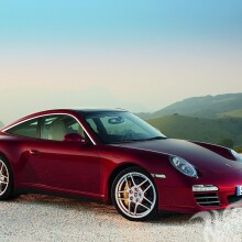 Foto de la foto de perfil de Steam de un elegante Porsche rojo