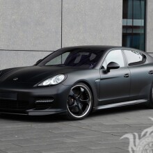 Foto en la foto de perfil del Porsche de lujo a vapor