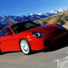Фото на аватарку для ВатсАпп елегантний червоний Porsche