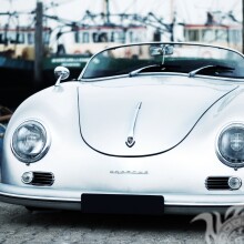 Фото на аватарку для телефону чудовий білий Porsche