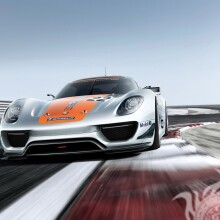 Фото на аватарку для ВатсАпп шикарный серебристый Porsche скачать бесплатно