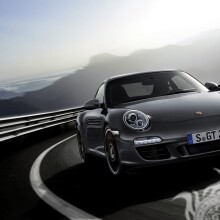 Foto em sua foto de perfil do YouTube de um magnífico Porsche