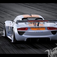 Foto no avatar para download grátis do Instagram sports Porsche
