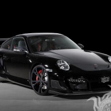Foto no avatar do TikTok cool black Porsche
