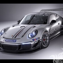 Foto na foto de perfil do Instagram de um Porsche de corrida