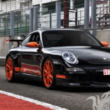 Black cool Porsche avatar photo for YouTube free download
