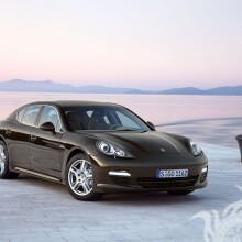 Photo on the avatar for TikTok cool black Porsche