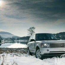Téléchargez la photo sur votre photo de profil Instagram d'un grand Range Rover