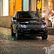 Download photo for profile picture for TikTok cool black Range Rover