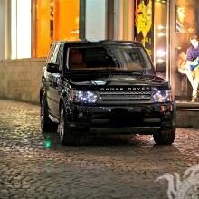 Скачать фото на аватарку для ТикТок крутой черный Range Rover