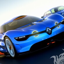 Download photo on your Instagram profile picture gorgeous blue Renault