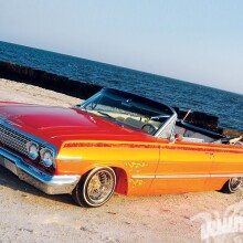 Orange Chevrolet convertible download photo on your profile picture