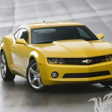 Cool yellow Chevrolet download photo on the profile picture for a girl