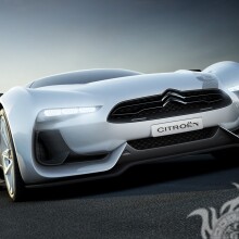 Завантажити фото білий Citroen для дівчини