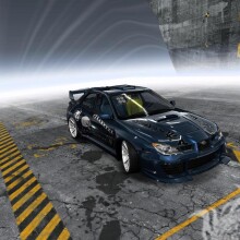 Аватарка для Ютуба великолепная гоночная Subaru скачать картинку