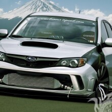 Foto de download do Subaru de corrida de avatar legal do Instagram