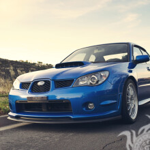 Avatar für WatsApp elegant blau Subaru Foto herunterladen