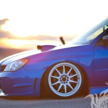 Cool avatar en TikTok precioso azul Subaru descargar foto