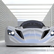 Sur avatar cool voiture de sport blanche téléchargement photo gratuit
