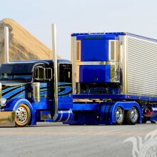 Blue tractor avatar free photo download