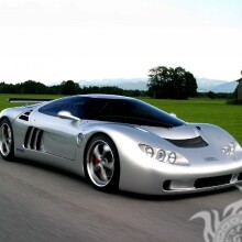 Silver gorgeous supercar download photo for girl on avatar